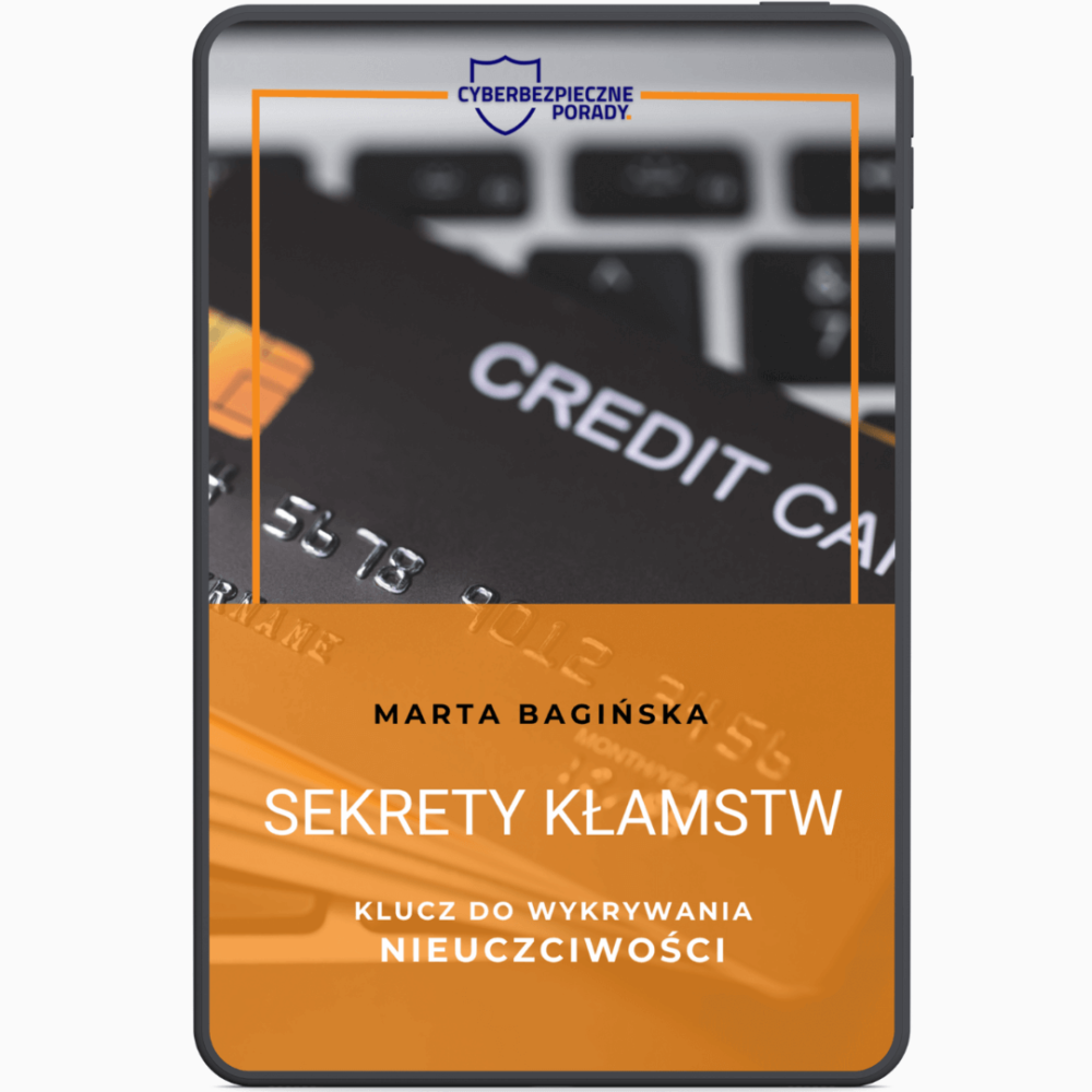 Korekta i skład ebooka oraz projekt okładki – Cyberbezpieczne Porady